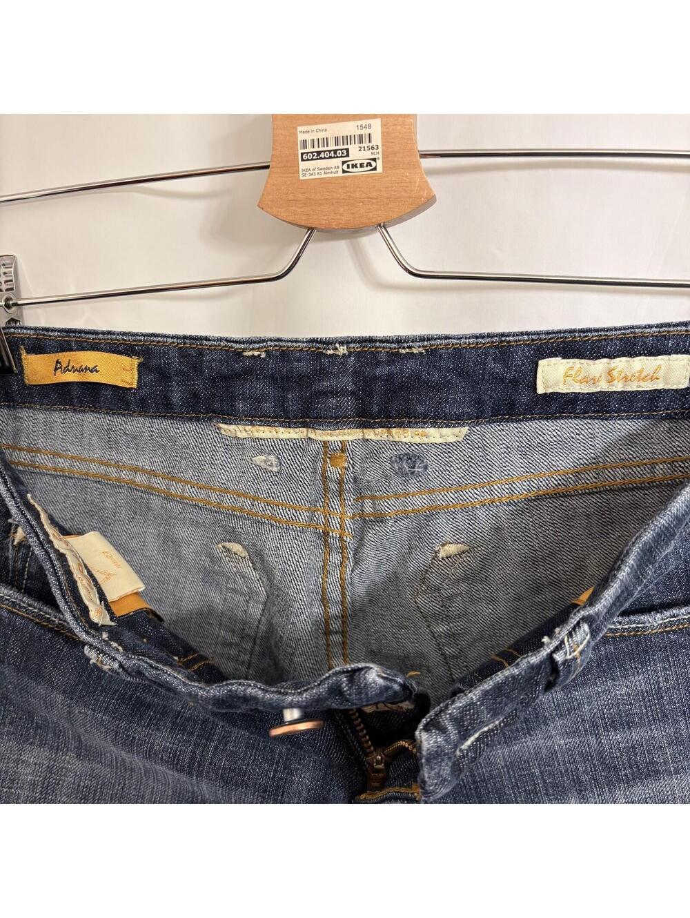 New With Tags Vigoss Studio Adriana Women's Flare Stretch Jeans Size 27 - Picture 4 of 6